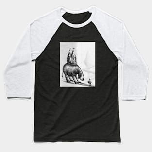 Dog castle Baseball T-Shirt